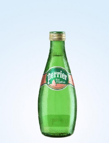 Perrier Sparkling Mineral Water - Pink Grapefruit 330ml